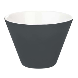 Conical bowl black 400 ml