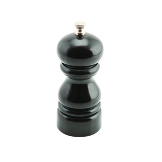 Salt/pepper grinder black 12,7 cm