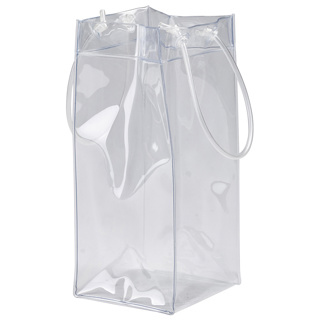 Clear wine bag 10,5 x 25 cm