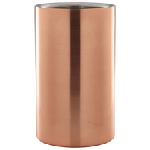 Wine cooler copper 12 x 20 cm
