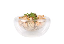 Double-walled glass bowl 170ml
