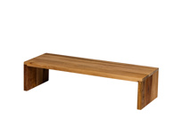 Wooden tray high acacia 50 x 18 x 12
