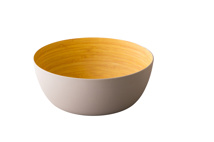 Eco-Friendly Bamboo Fibre bowl grey Ø28x11,5cm
