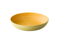 Eco-Friendly Bamboo Fibre bowl green Ø32x6,5cm