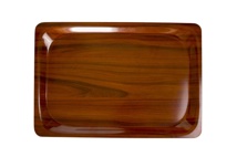 Cambro rectangular tray walnut 34 x46 cm