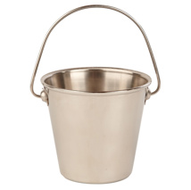 Stainless steel mini bucket 7,5 cm
