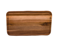 OP BESTELLING: Rechthoekige plank met gleuf 40 x 22 x 2 cm