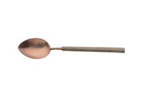 Dessertspoon 18/10 mat choco/antracite 17,4 cm