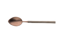 Coffee spoon 18/10 mat choco/antracite 10,3 cm