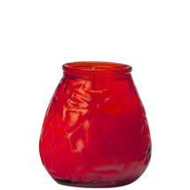 70-hours terrace candle glass red