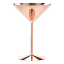 OP BESTELLING: Martini glas koper Ø12 x 16,6 cm 240 ml