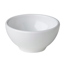 Round bowl white 16 x 8,8 cm