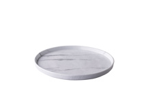 Plate stackable marble 27,3 cm