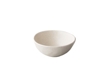 Pebble Cream organic bowl 15,5 cm