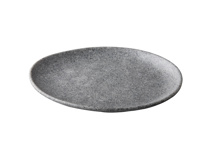 Pebble Grey organic plate 26,5 cm