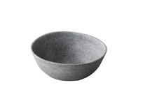 Pebble Grey organic bowl 20,5 cm