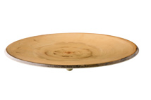 Wooden tray round 35 cm