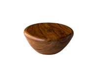 ShApes oak wood plate conical high 15 cm