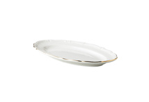 Maria Theresa gold oval plate 26 cm