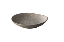 Chameleon deep plate grey with white spots 24cm
