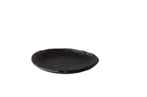 Plate oyster black 16cm