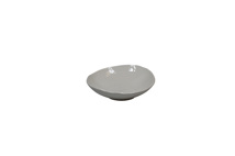 Deep plate oyster white 25cm