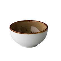 Round bowl sand 8 cm