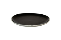 Natura black plate 22 cm