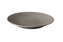 Coupe plate Honeycomb Grey 16 cm