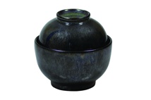 Sakura bowl with lid 13 x 8 cm blue