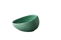 Tinto bowl angled S matt green 8,9 cm