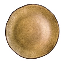 Q Authentic Stone Brown bord 31,5 cm