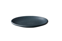 Tinto plate matt dark grey 15 cm