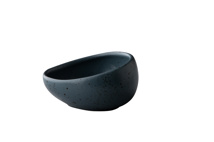 Tinto bowl angled S matt dark grey 8,9 cm