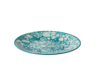 Plate Bubble turquoise 27,5 cm