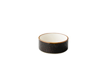 Jersey bowl borde recto apilable brown 12,8 cm