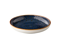Jersey deep round plate blue 23.5 cm