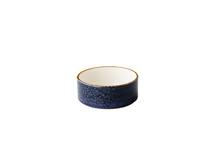 Jersey bowl borde recto apilable azul 12,8 cm