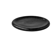 Plate Stone black satin 25,1 x 2,1 cm