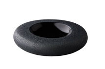 Donut L 22cm Vulcanic negro