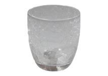 Crackled glas tumbler 300ml