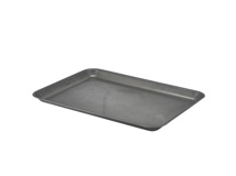 Vintage steel serving tray  37 x 26,5 x 2 cm