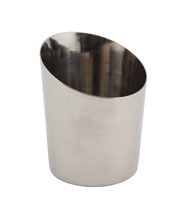Vaso cobre inox liso angulado 9,5 cm