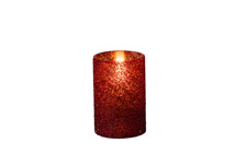 Candle Holder red 7,5 x 12 cm