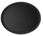 Cambro oval tray anti-slip black 56 x 68,5 cm
