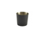 Stainless steel serving cup black plain 8,5 cm