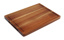 OP BESTELLING: Acacia plank rechth. met inkeping 28 x 20 x 2 cm